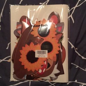 Woodland Animals Photo Booth Props 45 pieces